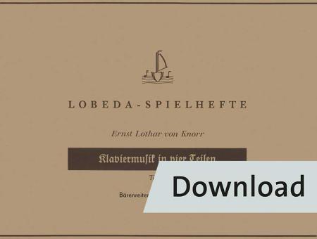 Klaviermusik in 4 Teilen Download