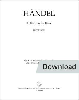 Anthem on the Peace HWV 266 (267) Download