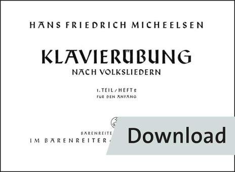 Klavierübung nach Volksliedern 