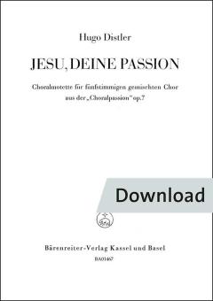 Jesu, deine Passion Download