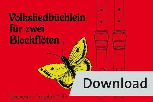 Volksliedbüchlein Download