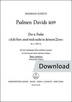 Ach Herr, straf mich nicht in deinem Zorn Download