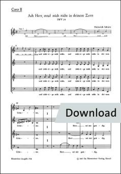 Ach Herr, straf mich nicht in deinem Zorn Download