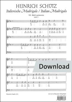 Ride la primavera (Lächelt die Frühlingssonne) SWV 7 Download