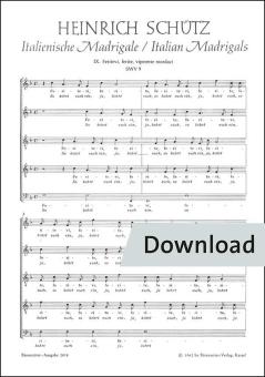 Feritevi, ferite, viperette mordaci (So bohrt euch ein, o ihr Schlangen) SWV 9 Download