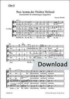 Nun komm, der Heiden Heiland Download