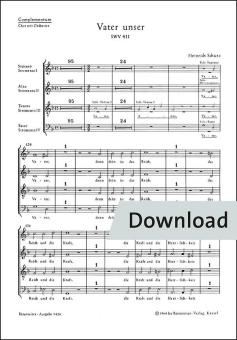 Vater unser Nr. 14 SWV 411 Download