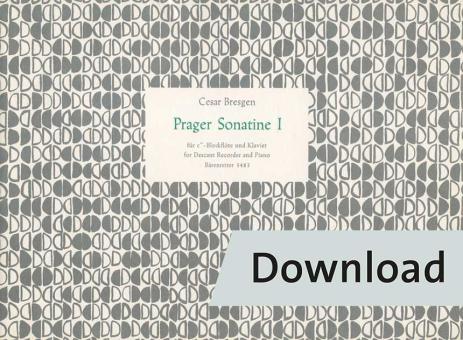 Prager Sonatine Nr. 1 C-Dur (1968) 