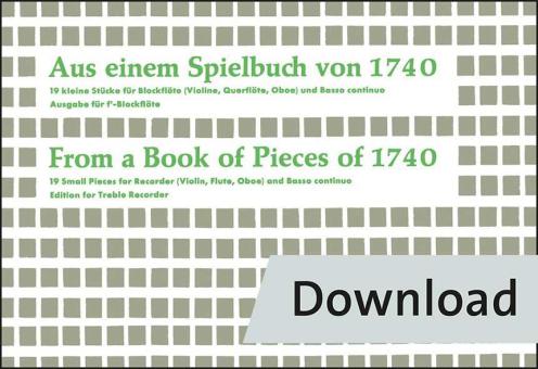Aus einem Spielbuch von 1740 Download
