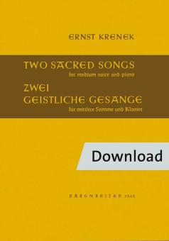 Zwei geistliche Gesänge Download