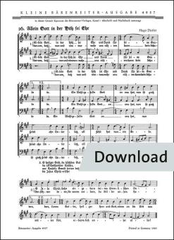 Allein Gott in der Höh sei Ehr - Herr Gott, dich loben wir (Te deum) Nr. 26, 25 Download