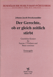 Der Gerechte, ob er gleich zeitlich stirbt 