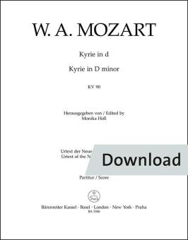 Kyrie d-Moll KV 90 Download