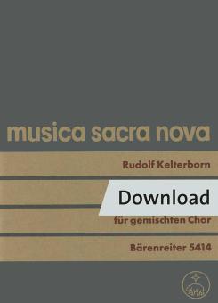 Tres Cantiones sacrae auf Texte aus den "Confessiones" des Augustinus (1967) 