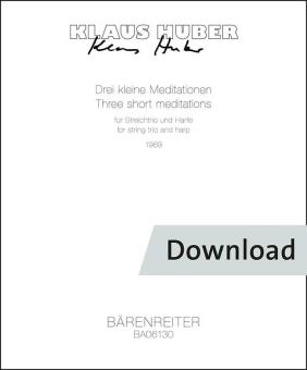 Drei kleine Meditationen 