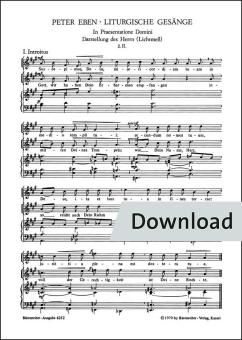In Praesentatione Domine - Proprium zum Fest der Darstellung des Herrn (Lichtmess): Suscepimus, Deus - Gott, wir haben Dein Erbarmen empfangen 