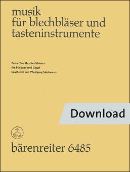 Zehn Choräle alter Meister Download