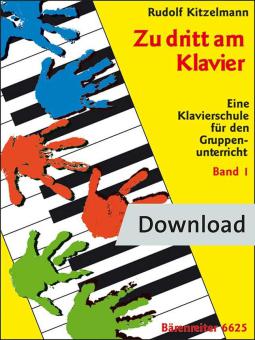 Zu dritt am Klavier Download