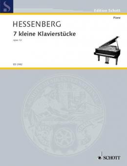 7 kleine Klavierstücke op. 12 Standard