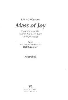 Mass of Joy 
