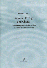 Sinfonia, Predigt und Choral 