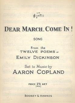 Dear March Come In 