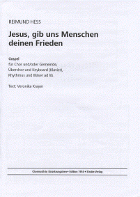 Jesus, gib uns Menschen deinen Frieden 