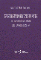 Weihnachtsmusik im einfachen Satz 