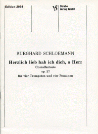 Herzlich lieb hab ich dich, o Herr 