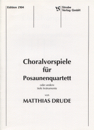 Choralvorspiele für Posaunenquartett 
