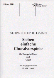 Sieben einfache Choralvorspiele 
