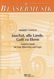 Jauchzt, alle Lande, Gott zu Ehren 