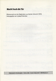 Macht hoch die Tür 
