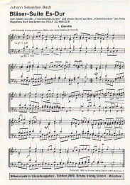 Bläser-Suite Es-Dur 