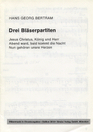 Drei Bläserpartiten 