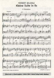 Kleine Suite in Es 