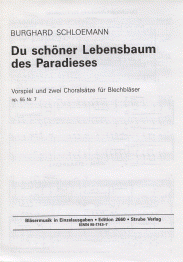 Du schöner Lebensbaum des Paradieses 