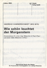 Wie schön leuchtet der Morgenstern 