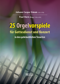 25 Orgelvorspiele zum Gottesdienst 