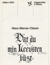 Dat du min Leevsten büst 