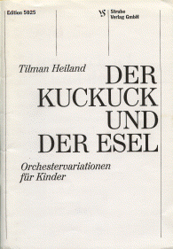 Der Kuckuck und der Esel op. 7 
