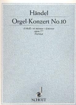 Orgel-Konzert Nr. 10 d-Moll op. 7/4 HWV 309 