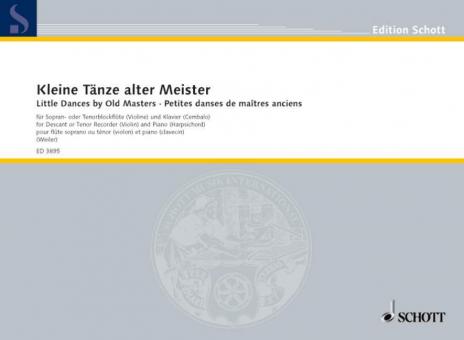 Kleine Tänze alter Meister Standard