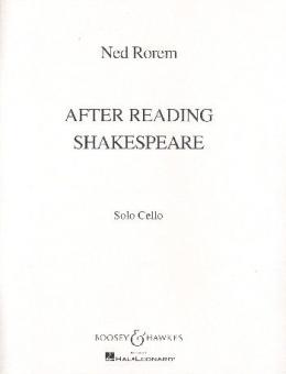 After Reading Shakespeare 