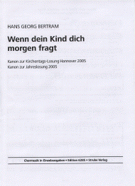 Wenn dein Kind dich morgen fragt 