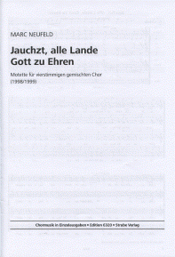 Jauchzt, alle Lande Gott zu ehren 