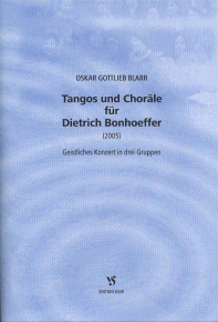 Tangos und Choräle für Dietrich Bonhoeffer 