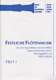 Festliche Flötenmusik Heft 1 