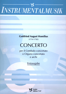Concerto per il Cembalo concertato o Organo concertato e archi 