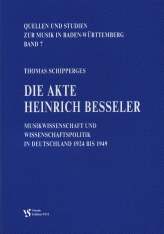 Die Akte Heinrich Besseler 
